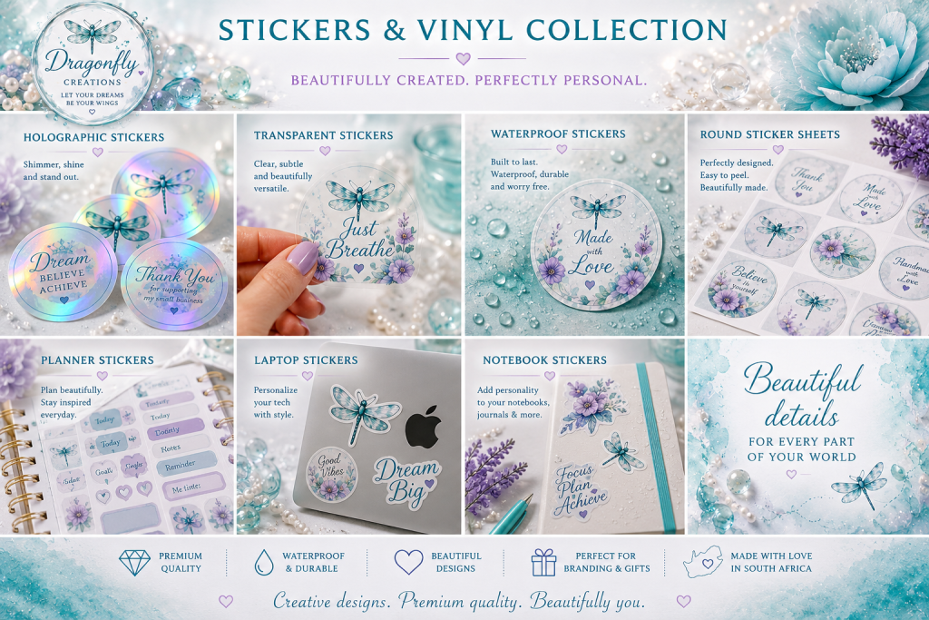 holographic stickers transparent stickers waterproof stickers round sticker sheets planner stickers laptop stickers notebook stickers