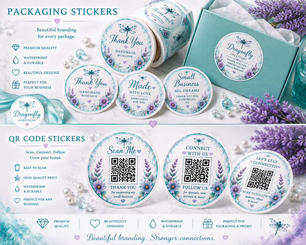 stickers & qr codes