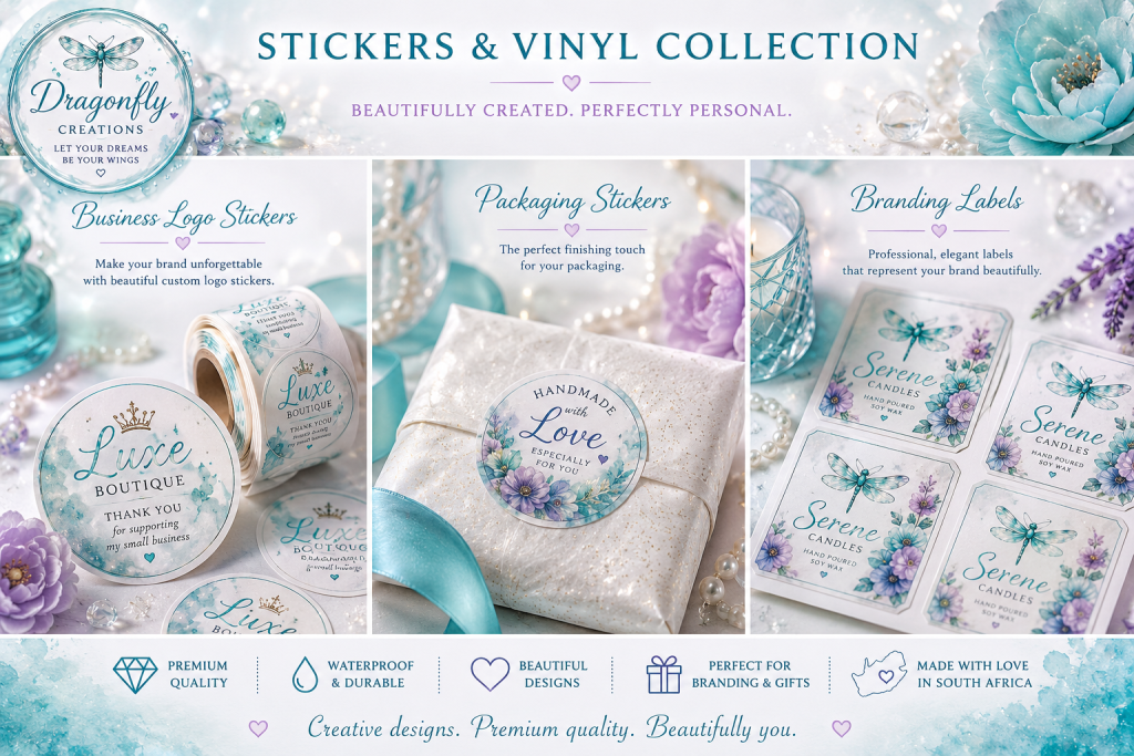 business logo & packaging stickers